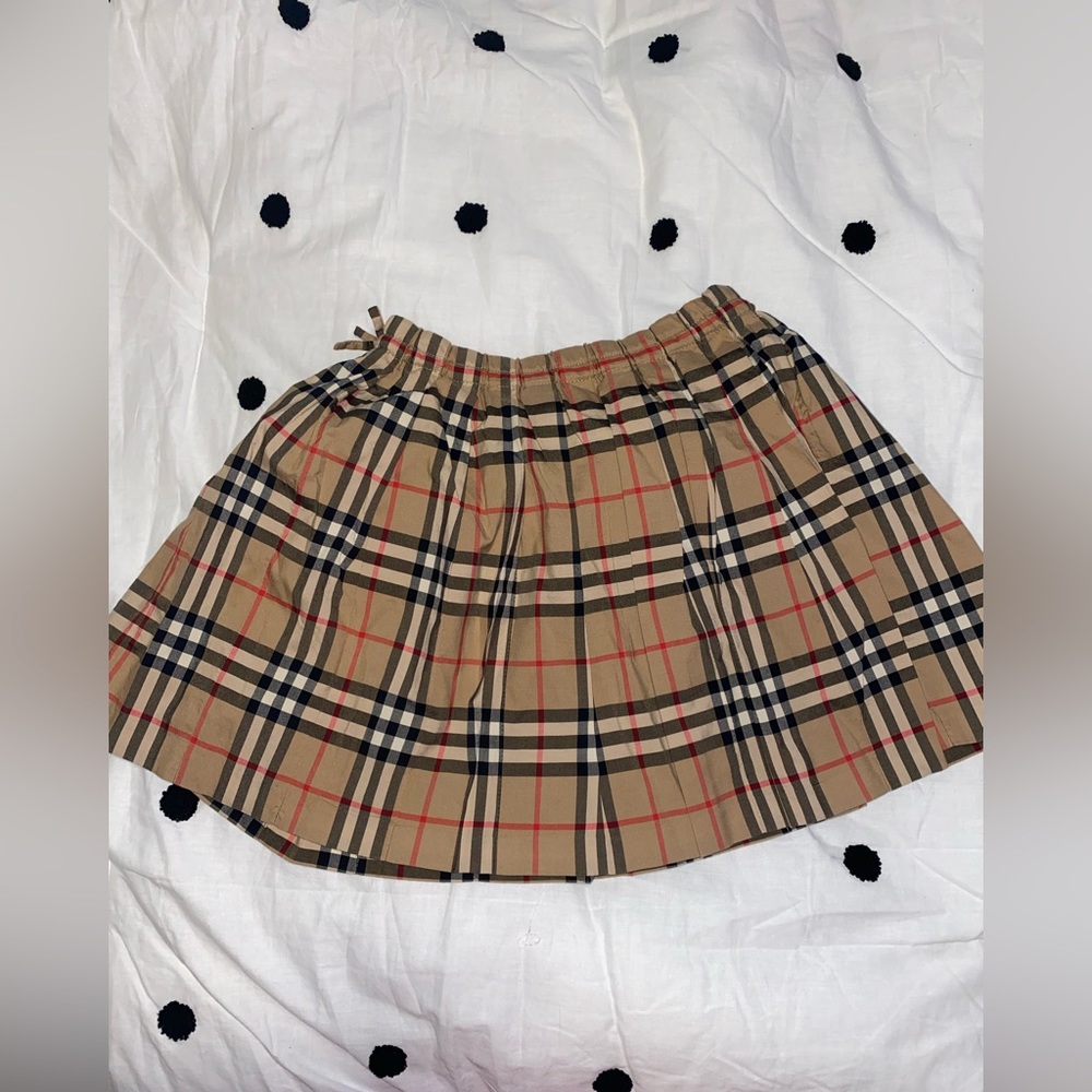 Girls Burberry Skirt